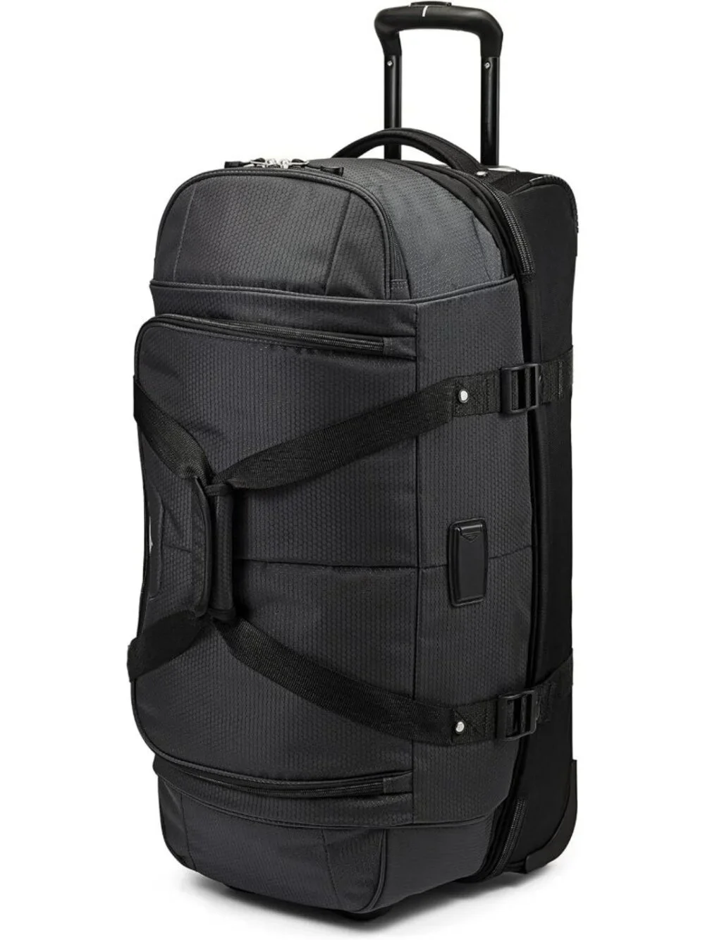 Lightweight 28” Rolling Duffle Bag, Durable Weekender Travel Bag, 64L Capacity